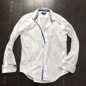 Zara white button down